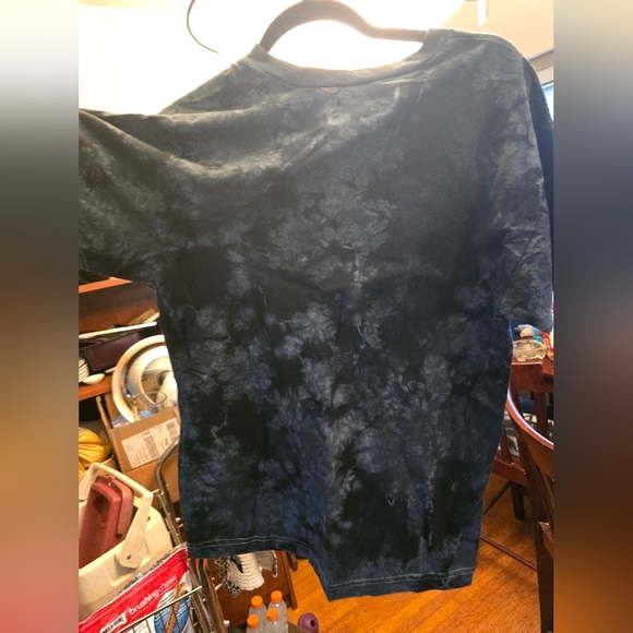 Assholes lives for ever black tie die men's large t shirt - Picture 2 of 3